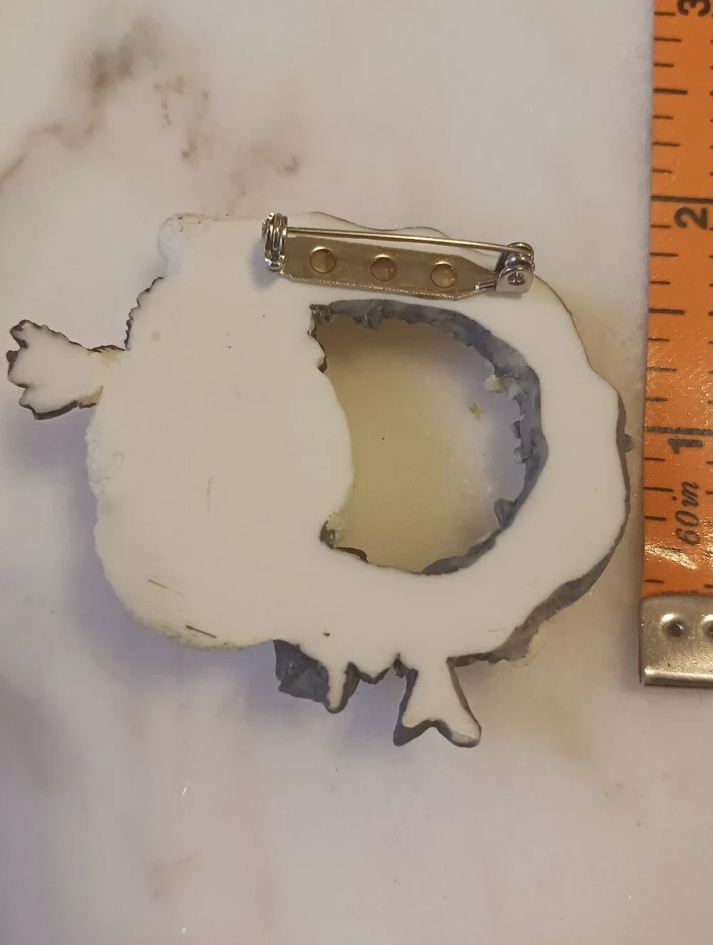 Boyd's Bear Christmas Pin, Vintage Jewelry